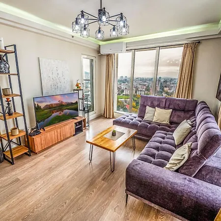 Апартаменты 30th Floor, Sky Views, Balcony, Pool, Gym, *