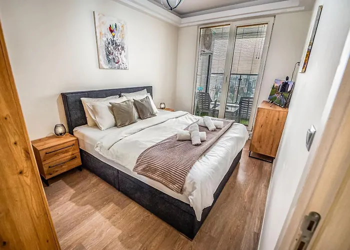 30th Floor, Sky Views, Balcony, Pool, Gym, * Skopje