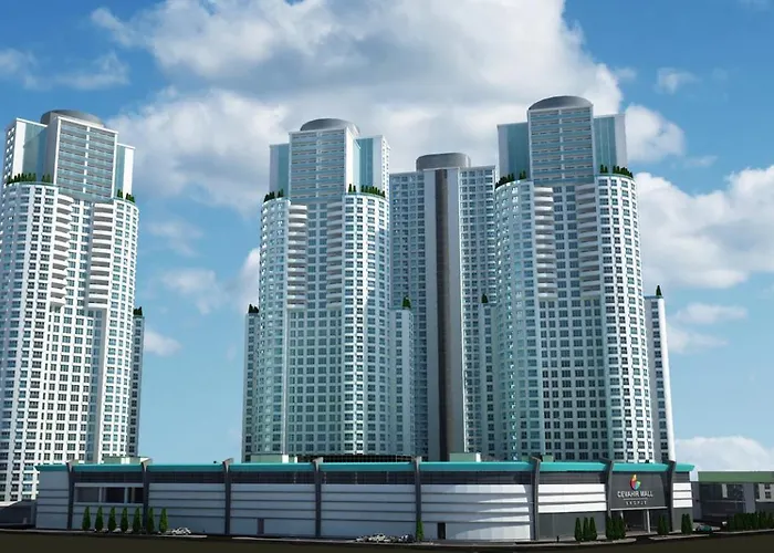 30th Floor, Sky Views, Balcony, Pool, Gym, Appartement Skopje